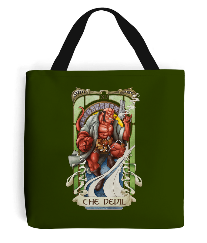 The Devil Tarot Tote Bag
