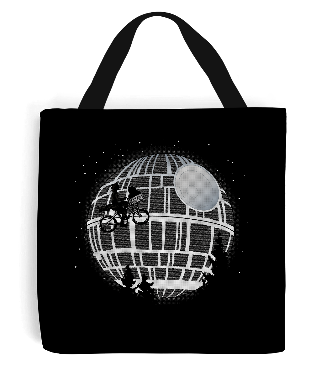 star wars death star tote bag
