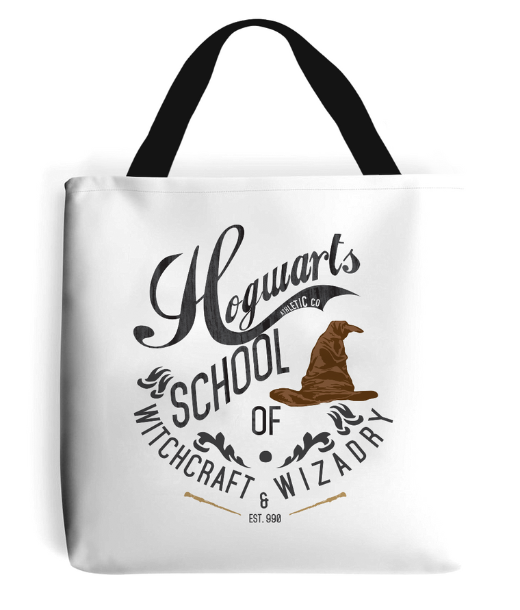 Hogwarts School Tote Bag