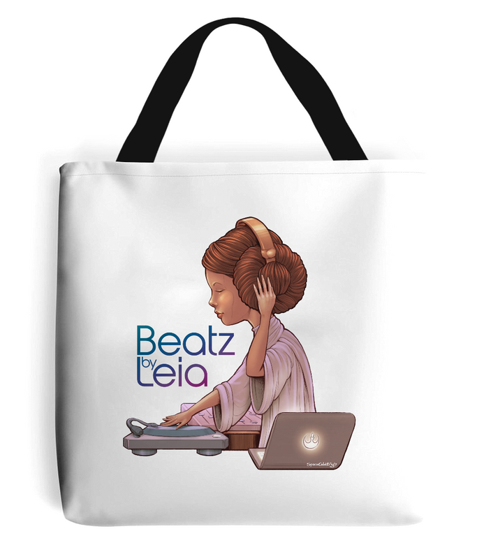 Star Wars Beatz By Leia Tote Bag