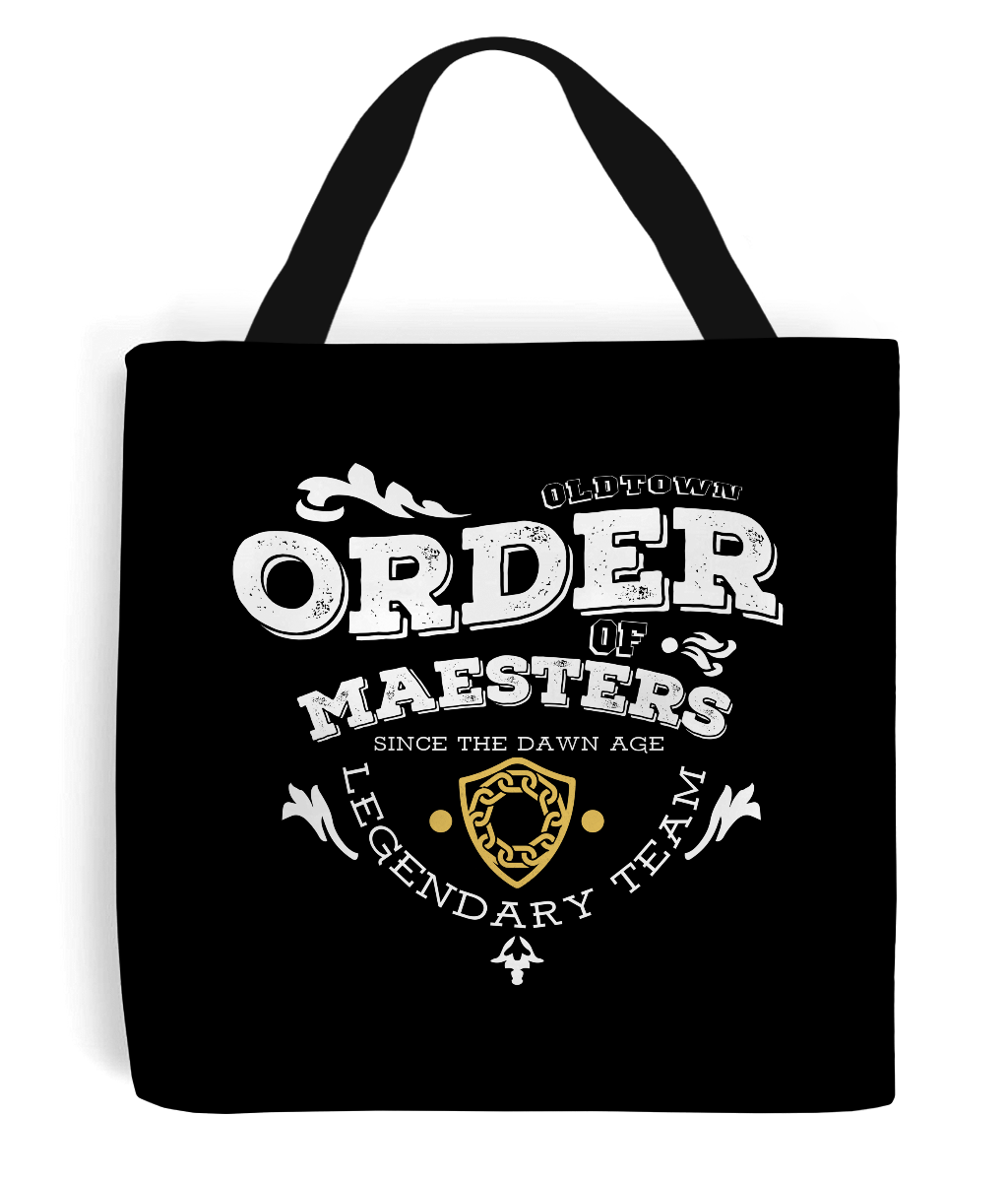 game of thrones order of maesters tote bag