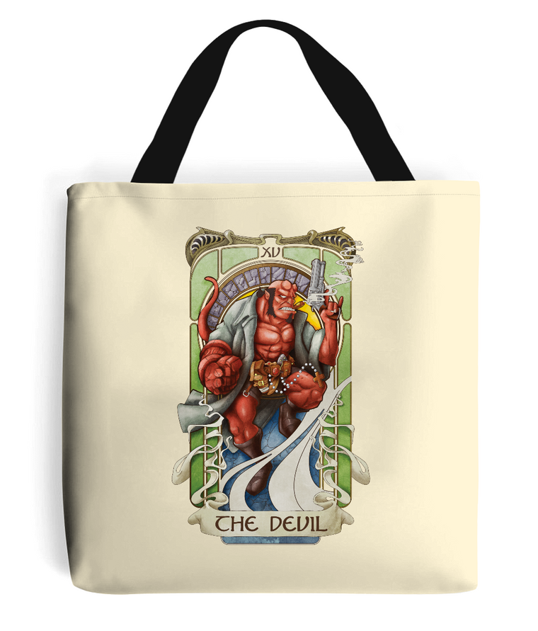 The Devil Tarot Tote Bag