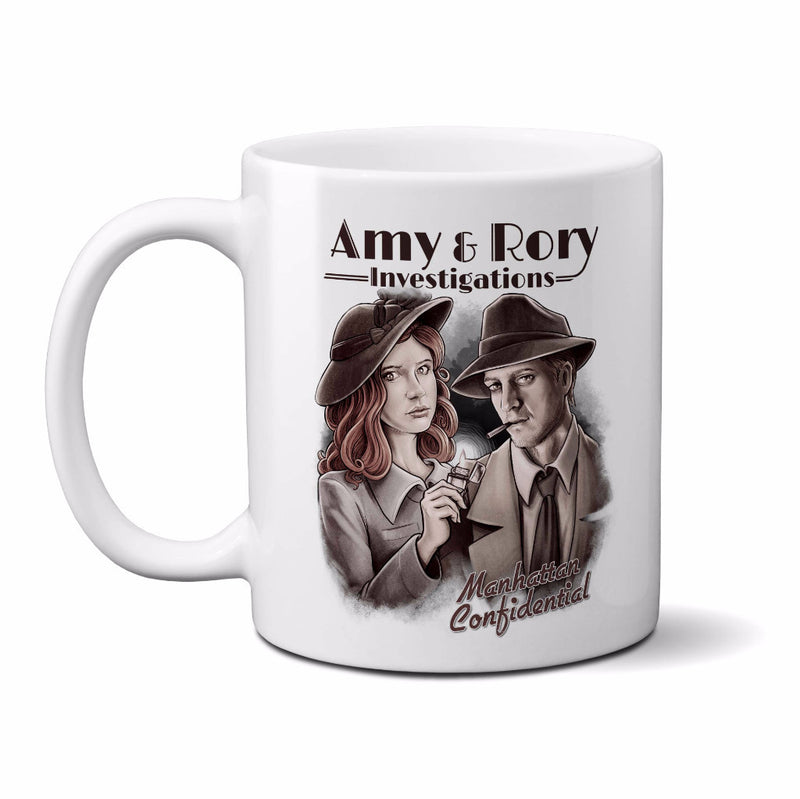 Doctor who amy and rory mug