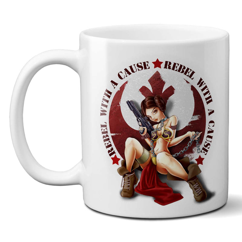 star wars rebel with a cause mug