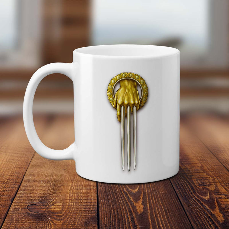 game of thrones hand of the king wolverine mug