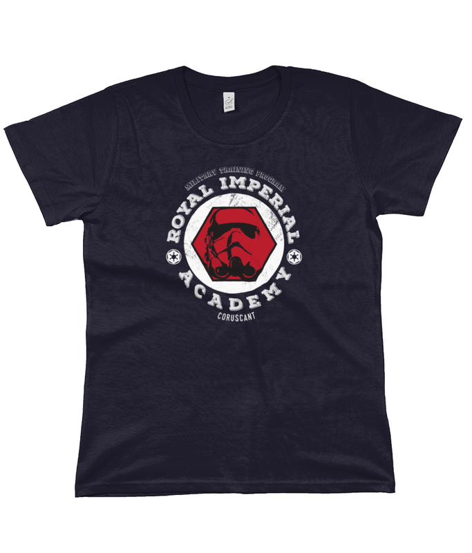 royal imperial academy star wars t-shirt navy