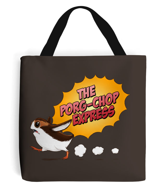 Porg-Chop Express Tote Bag