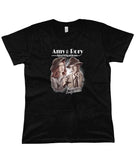 doctor who tees amy and rory women's black