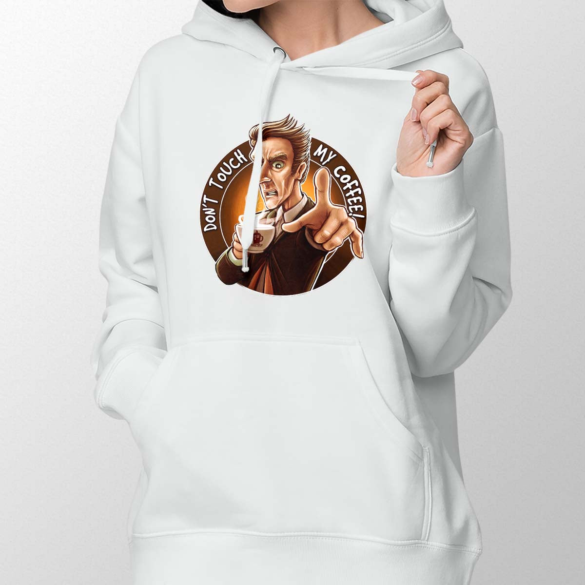 Doctor Who Don't Touch My Coffee Hoodie