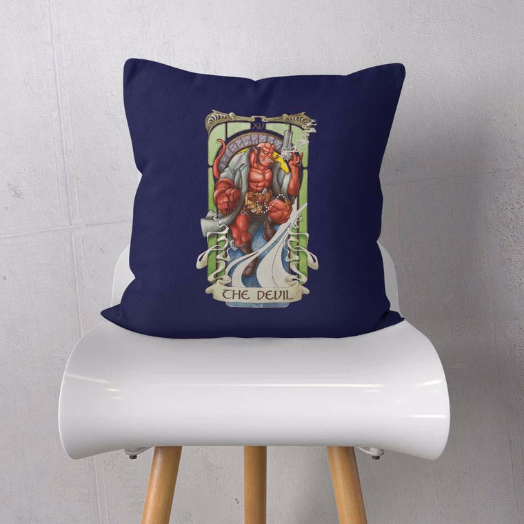 The Devil Tarot Cushion