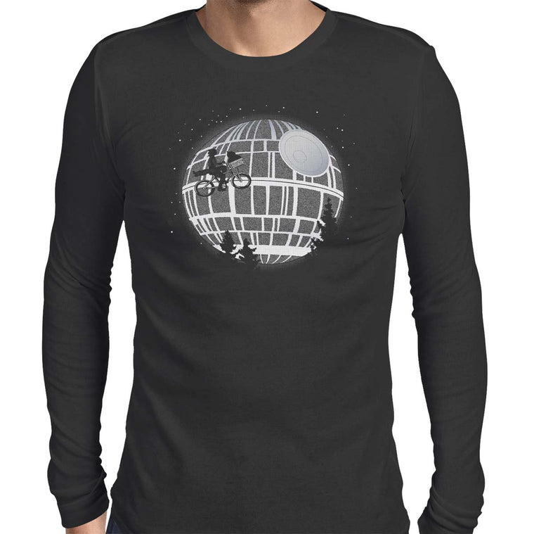 Fly Me To The Death Star Men's Long Sleeve Tee