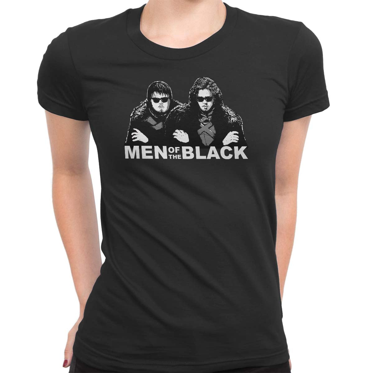 Men of the Black Women's Classic Fitted Tee