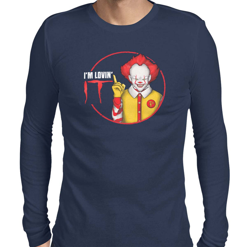 pennywise i'm loving in mens tee