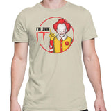 pennywise t-shirt mens natural