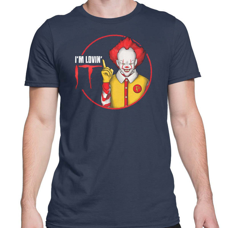 pennywise t-shirt mens navy
