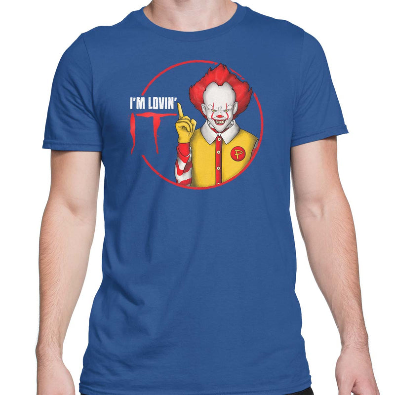 pennywise t-shirt mens blue