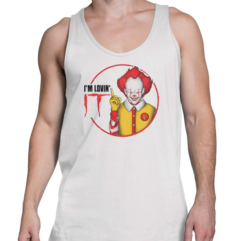 pennywise tank top white
