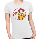 pennywise funny t-shirt white