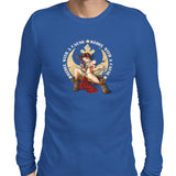 star wars rebel with a cause long sleeve blue