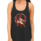 star wars rebel with a cause racerback black