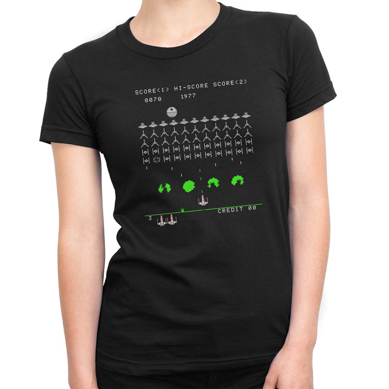 Star Wars Rebel Invaders Women's Classic Fitted Tee