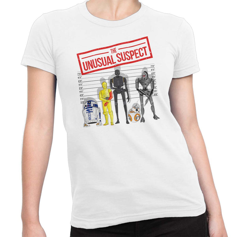 The Unusual Suspect Women's Classic Fitted Tee