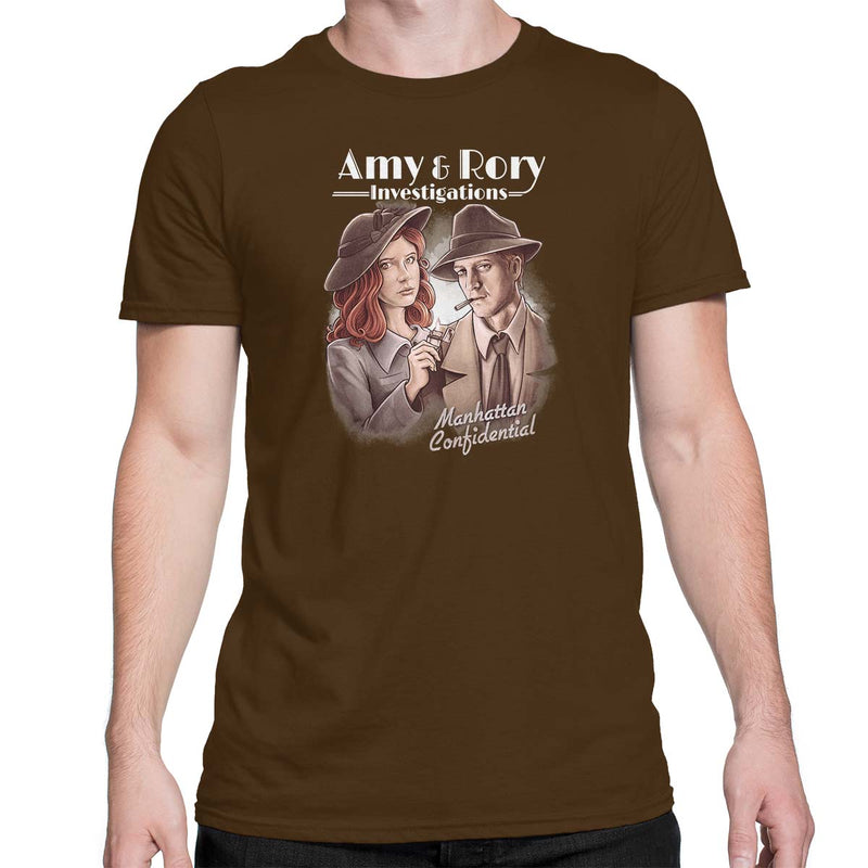 Doctor Who Amy & Rory P.I T-shirt