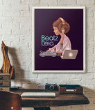 Star Wars Beatz By Leia Poster
