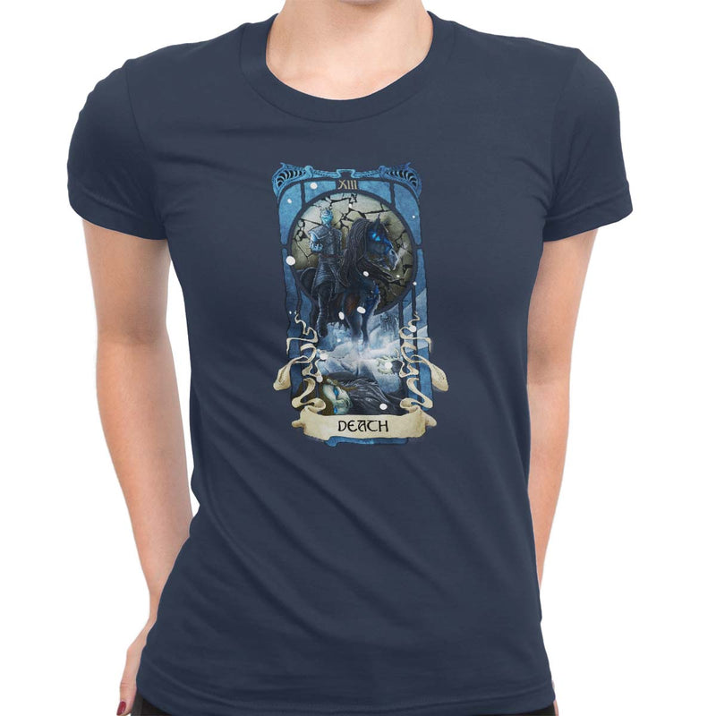The Death Tarot Women's Classic Fitted Tee