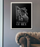 star wars fifty shades of grey poster