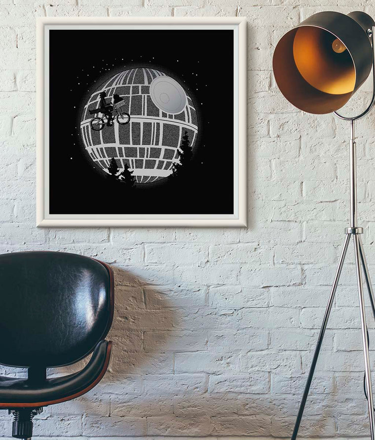 Fly Me To The Death Star Poster
