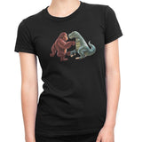 Foot Fist Bump Women's Classic Fitted Tee