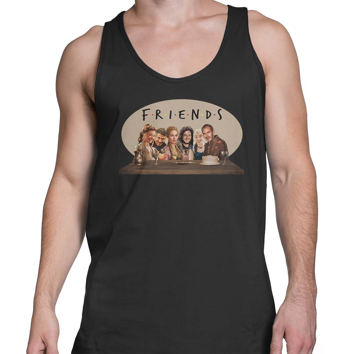 game of thrones friends tank top