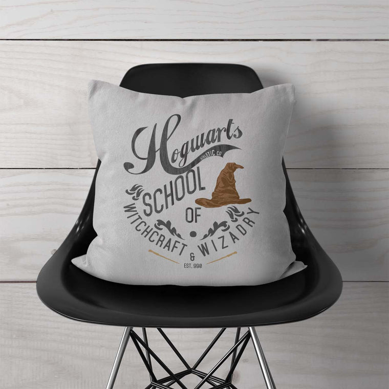 Hogwarts School Throw Cushion