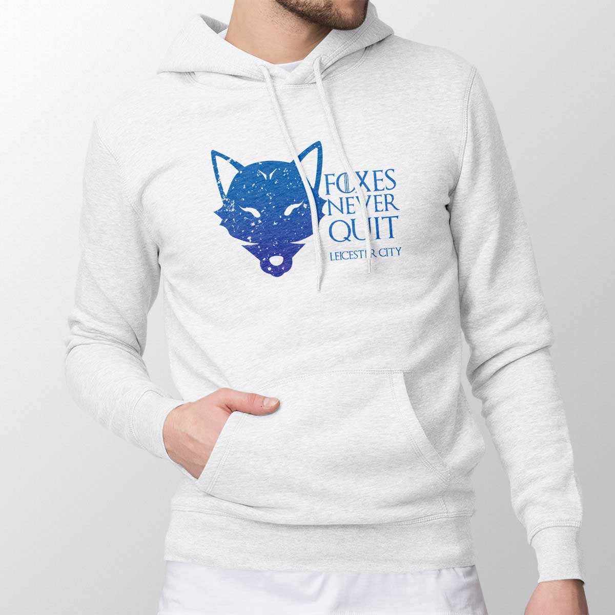 House Leicester City Men's Pullover Hoodie