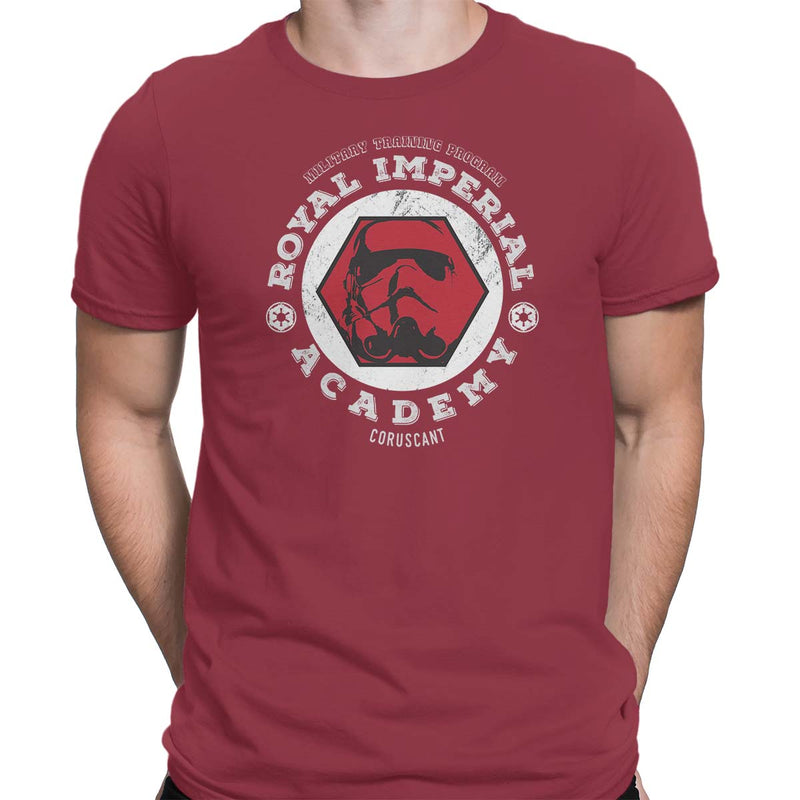star wars imperial academy tshirt red