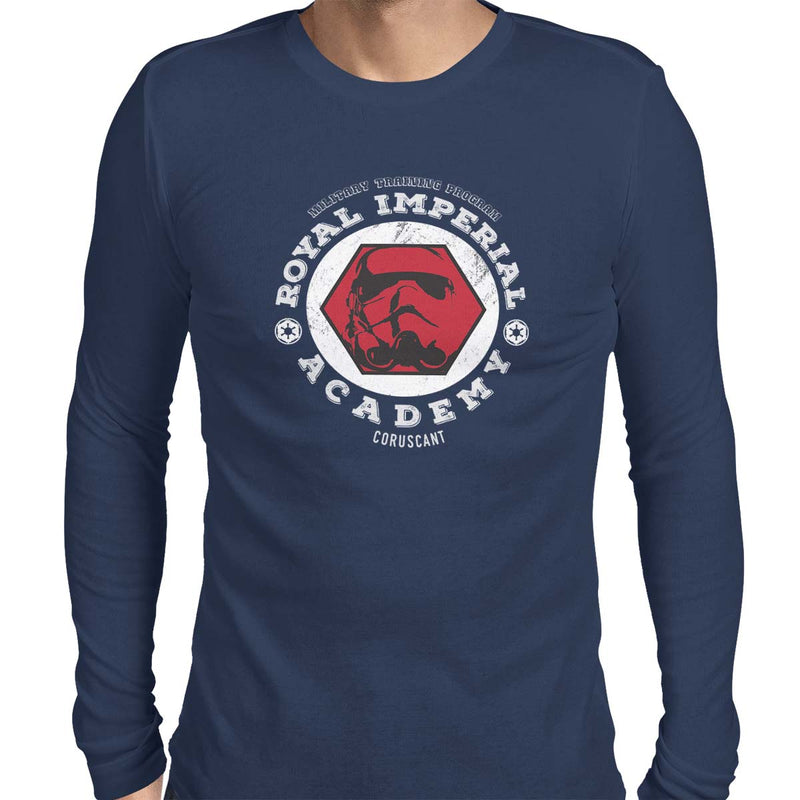 star wars imperial academy long sleeve navy