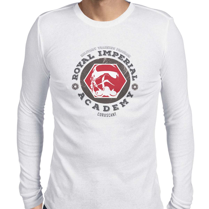 star wars imperial academy long sleeve white