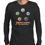 Justice League The Gathering Men's Long Sleeve Tee