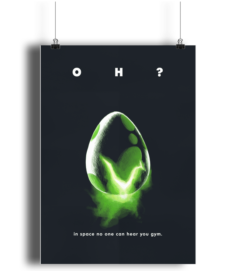 Pokealien Egg Poster