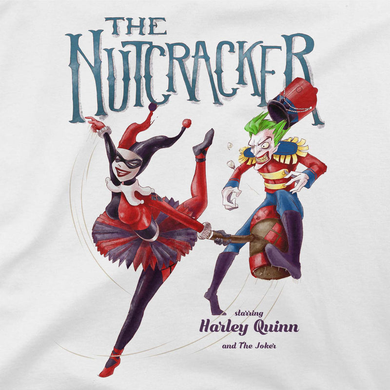 the joker and harley quinn in nutcracker t-shirt