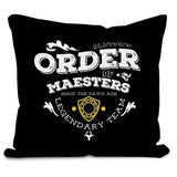 game of thrones order of maesters cushion black
