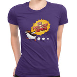 star wars porg t-shirt purple