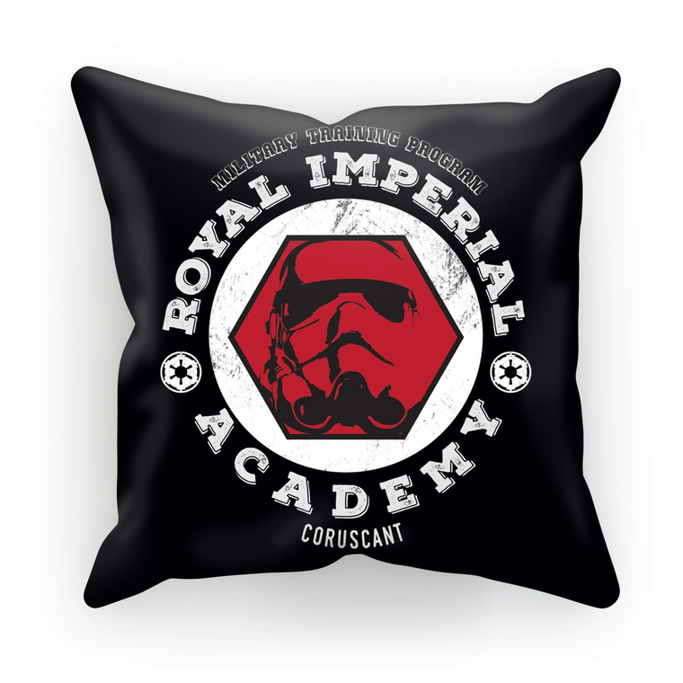 royal imperial academy cushion white