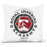 royal imperial academy cushion white