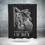 Fifty Shades of Rey Shower Curtain