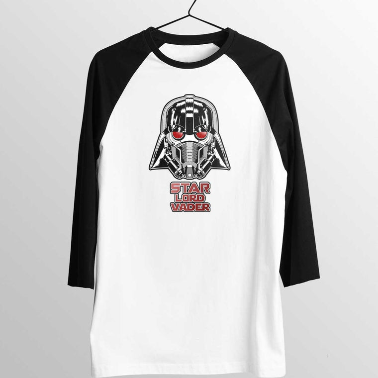 Star Lord Vader Unisex Baseball Tee