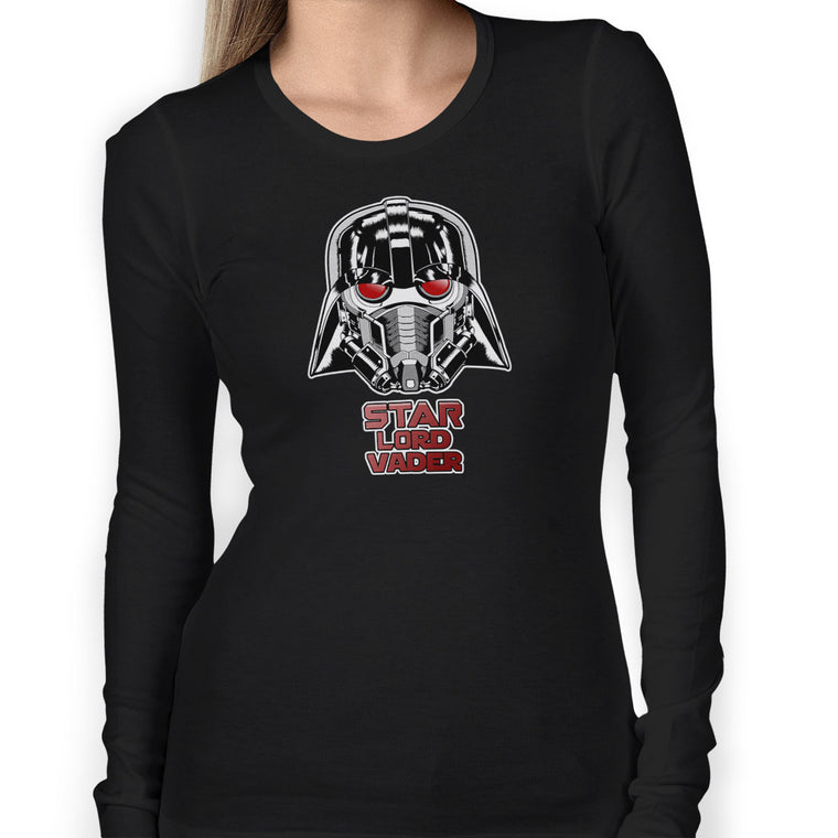 Star Lord Vader Women's Long Sleeve Tee
