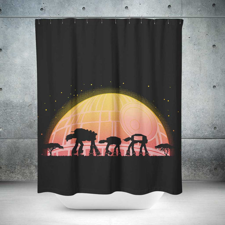 Star Wars AT-RICA Shower Curtain