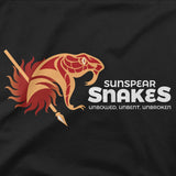 Sunspear Snakes Unisex Baseball Tee